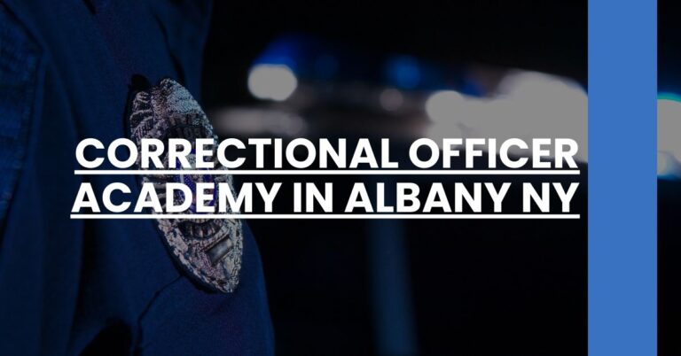 Correctional Officer Academy in Albany NY Feature Image