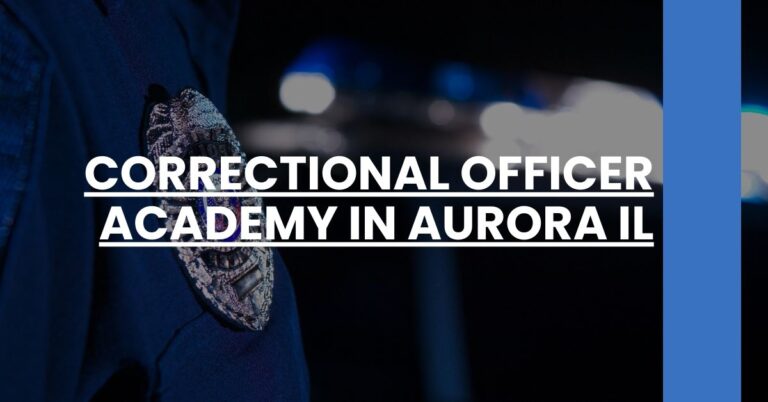 Correctional Officer Academy in Aurora IL Feature Image