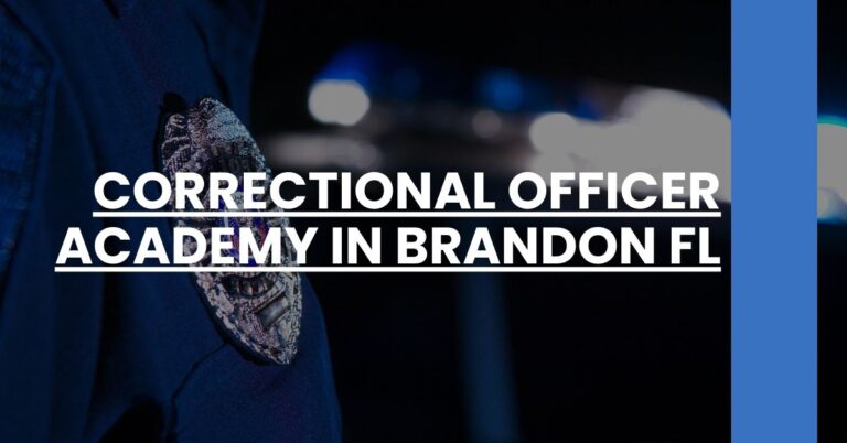 Correctional Officer Academy in Brandon FL Feature Image