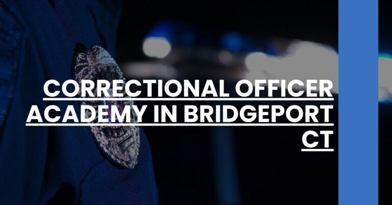 Correctional Officer Academy in Bridgeport CT Feature Image