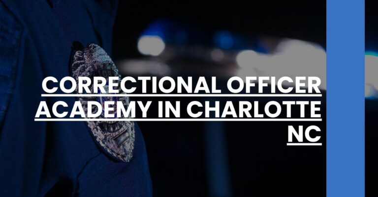 Correctional Officer Academy in Charlotte NC Feature Image