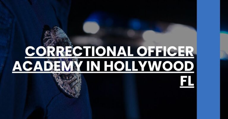 Correctional Officer Academy in Hollywood FL Feature Image