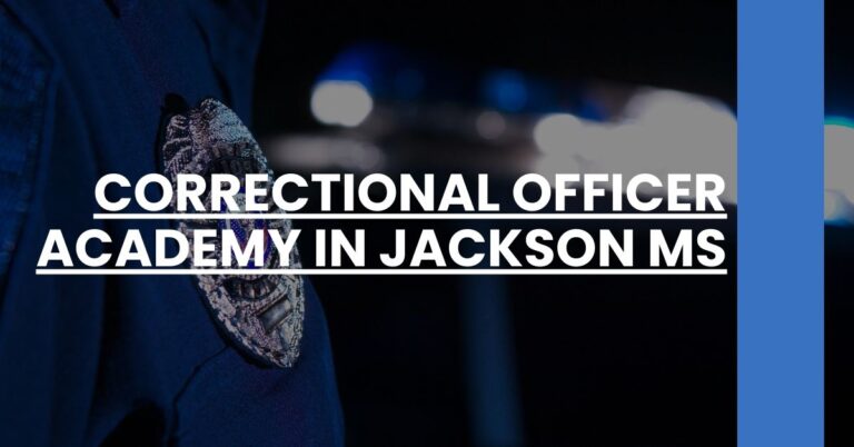 Correctional Officer Academy in Jackson MS Feature Image