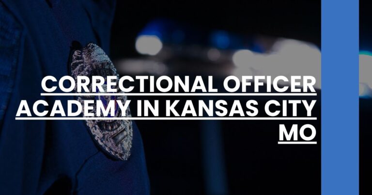 Correctional Officer Academy in Kansas City MO Feature Image