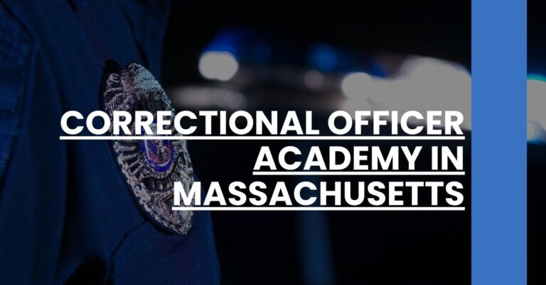 Correctional Officer Academy in Massachusetts Feature Image