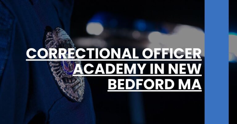 Correctional Officer Academy in New Bedford MA Feature Image