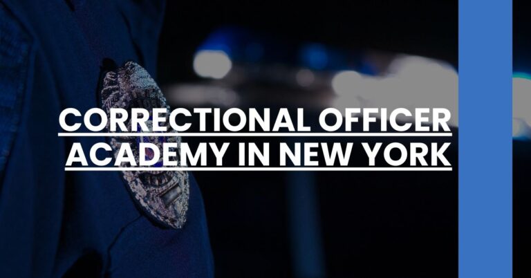 Correctional Officer Academy in New York Feature Image