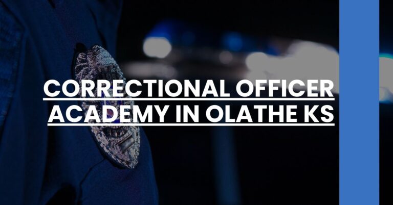 Correctional Officer Academy in Olathe KS Feature Image