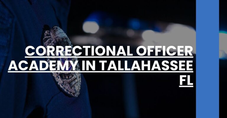 Correctional Officer Academy in Tallahassee FL Feature Image