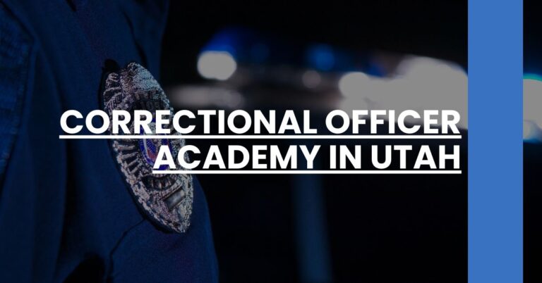 Correctional Officer Academy in Utah Feature Image