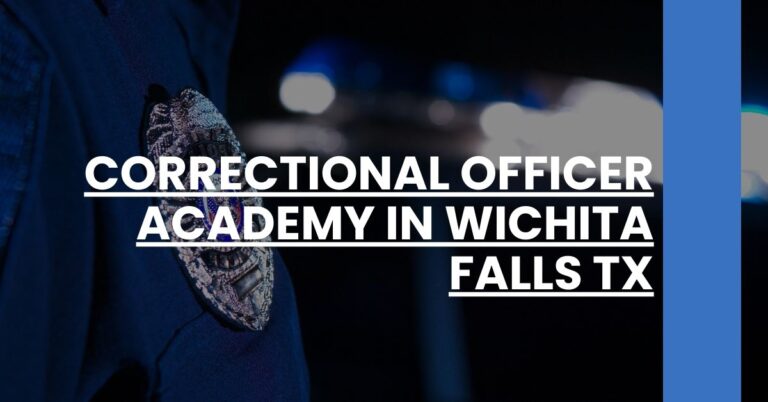 Correctional Officer Academy in Wichita Falls TX Feature Image