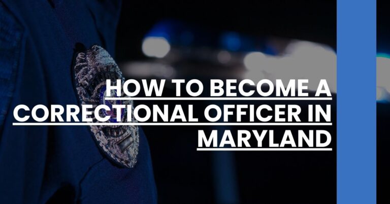 How to Become a Correctional Officer in Maryland Feature Image