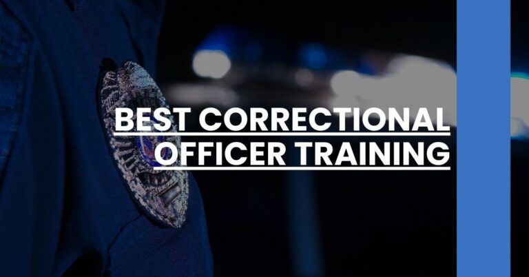 Best Correctional Officer Training Feature Image