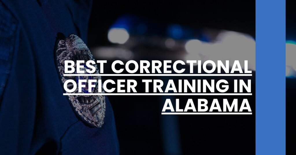 Best Correctional Officer Training In Alabama Feature Image