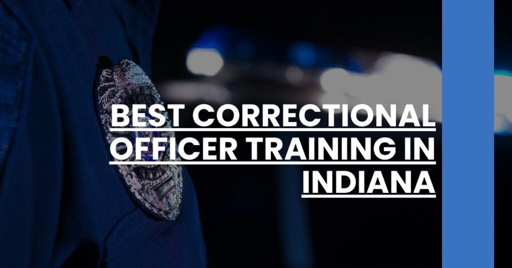 Best Correctional Officer Training In Indiana Feature Image