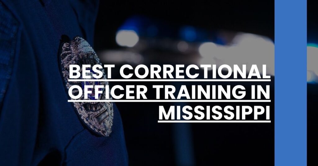 Best Correctional Officer Training In Mississippi Feature Image