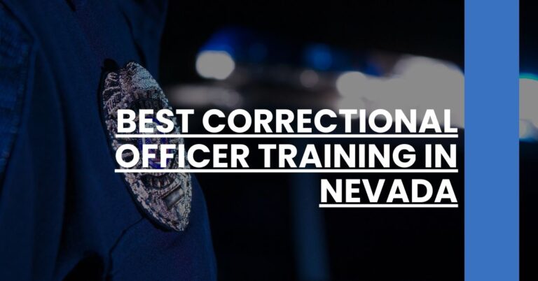 Best Correctional Officer Training In Nevada Feature Image