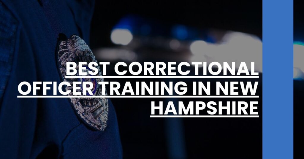 Best Correctional Officer Training In New Hampshire Feature Image