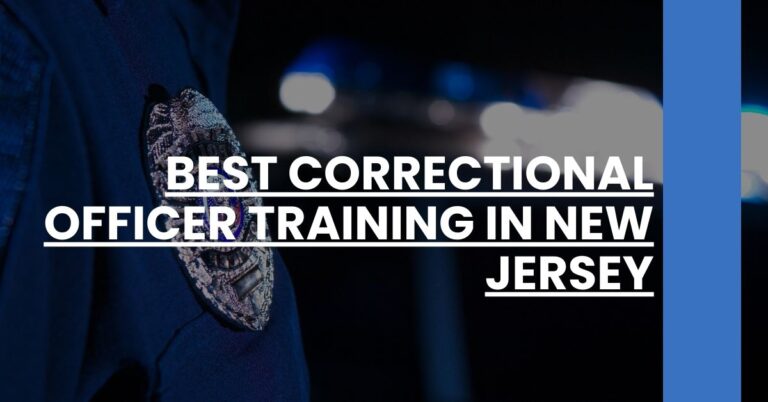 Best Correctional Officer Training In New Jersey Feature Image