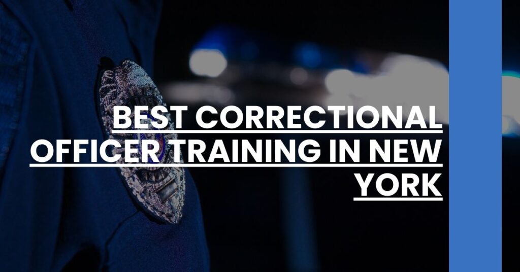 Best Correctional Officer Training In New York Feature Image