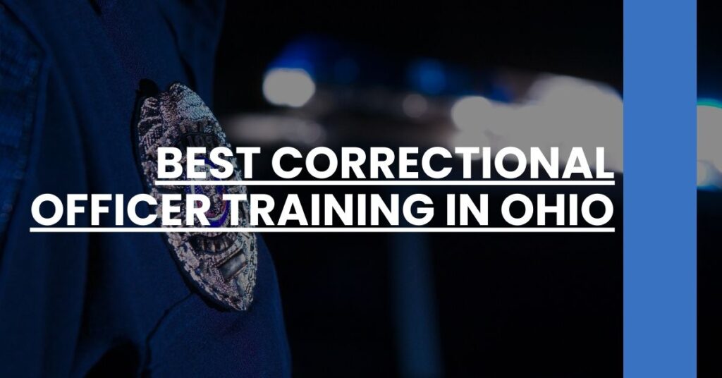 Best Correctional Officer Training In Ohio Feature Image