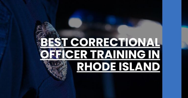 Best Correctional Officer Training In Rhode Island Feature Image