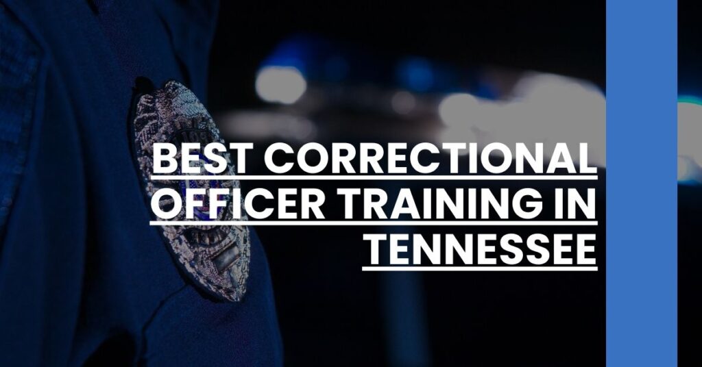 Best Correctional Officer Training In Tennessee Feature Image