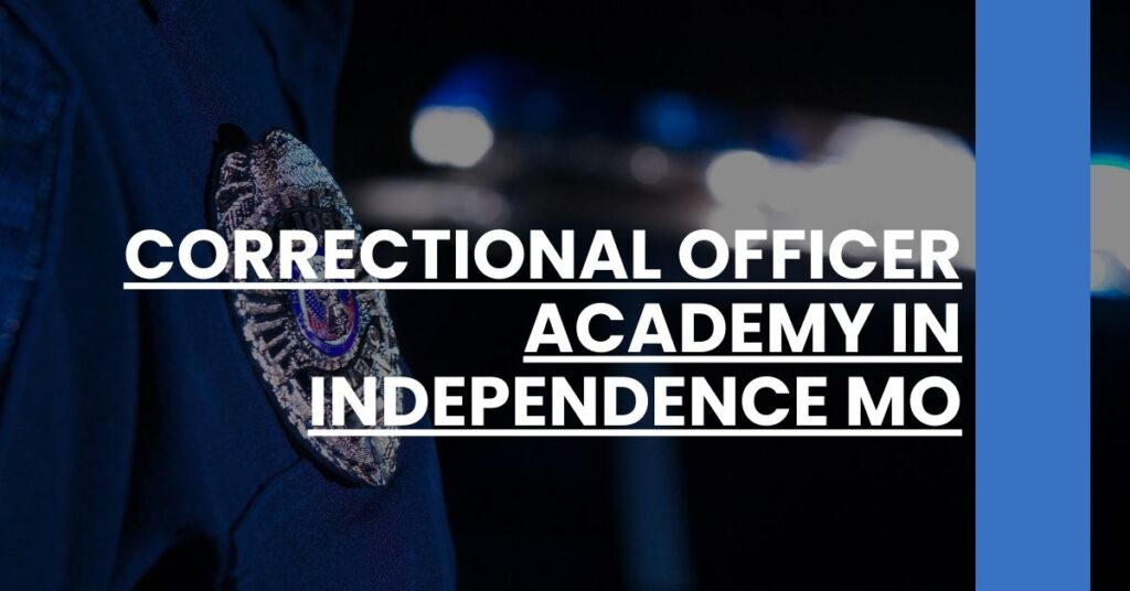 Correctional Officer Academy in Independence MO Feature Image