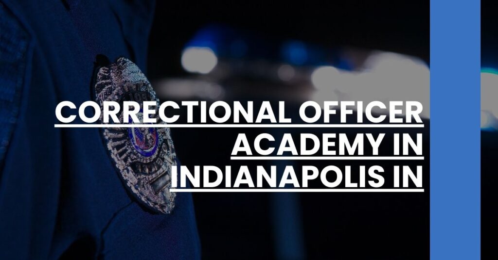 Correctional Officer Academy in Indianapolis IN Feature Image