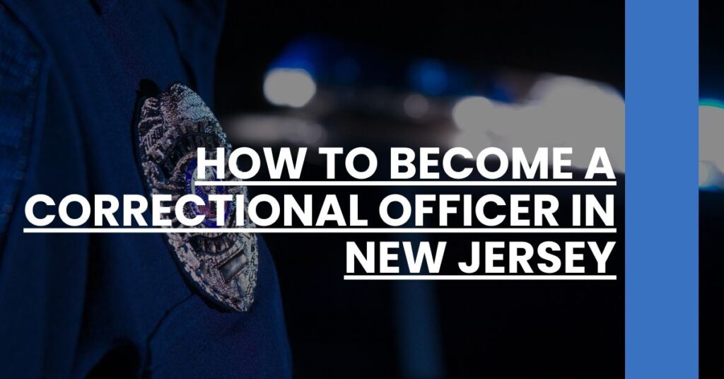 How to Become a Correctional Officer in New Jersey Feature Image