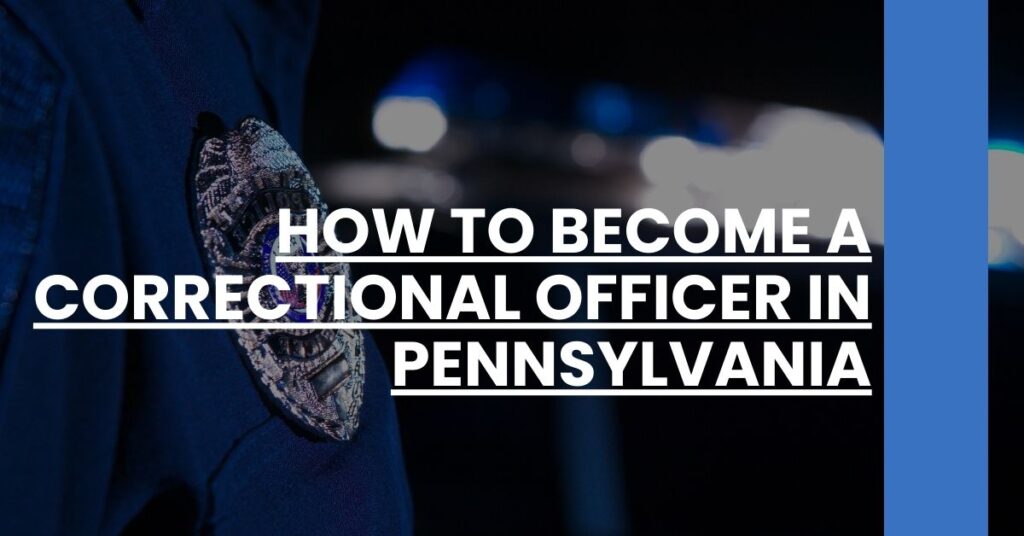 How to Become a Correctional Officer in Pennsylvania Feature Image